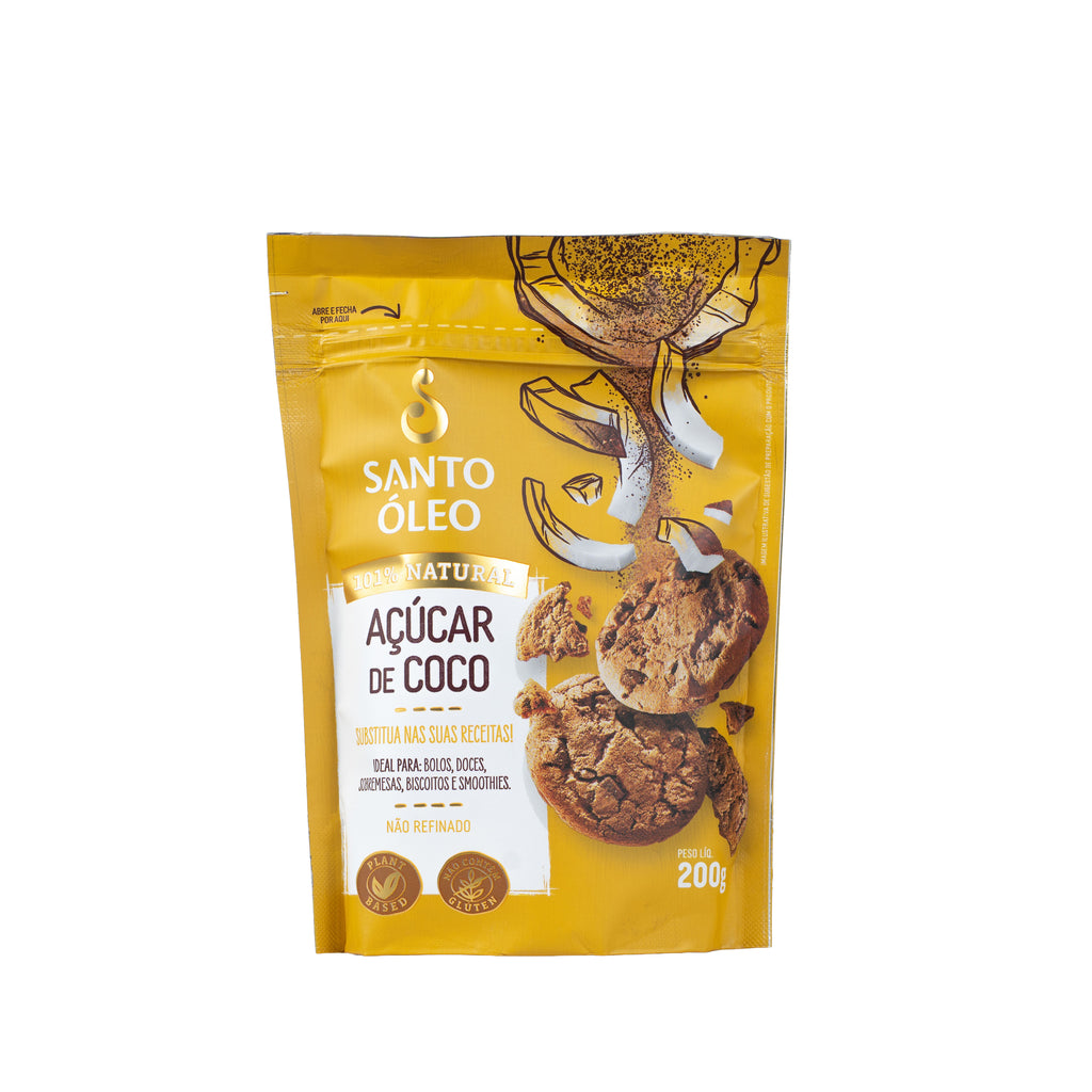 Açúcar de Coco 200g | Santo Óleo
