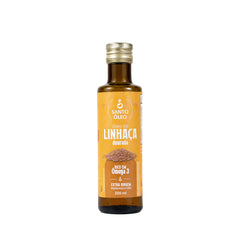 Óleo de Linhaça Dourada Extravirgem 200ml | Santo Óleo