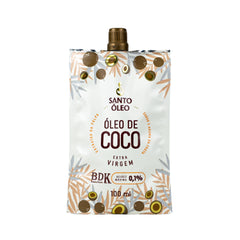 Óleo de Coco Extravirgem da Polpa 100ml | Santo Óleo