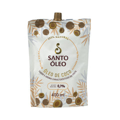 Óleo de Coco Extravirgem da Polpa 400ml | Santo Óleo