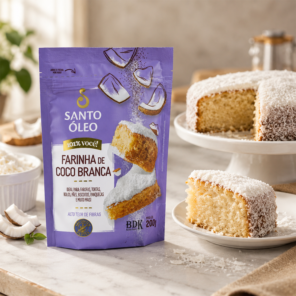 Farinha de Coco Branca 200g