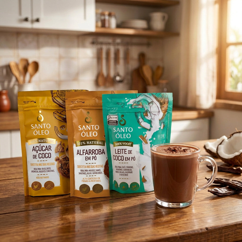 Kit Chocolate Quente Saudável