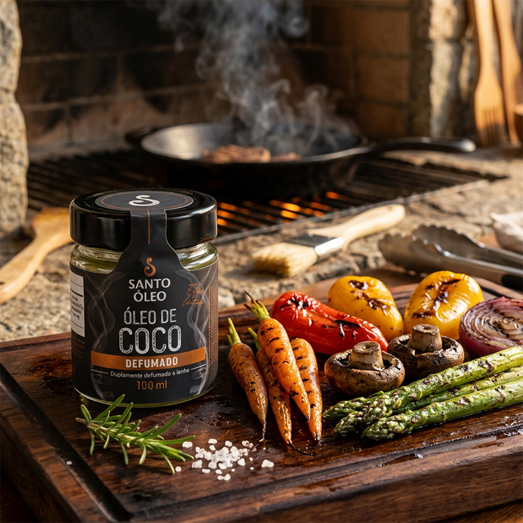 Óleo De Coco Duplamente Defumado 100ml