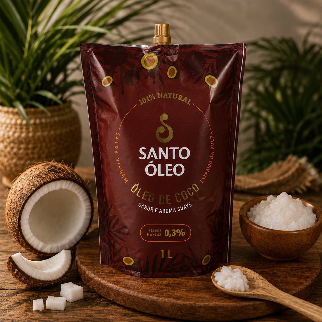 Óleo de Coco Extravirgem da Película 1L