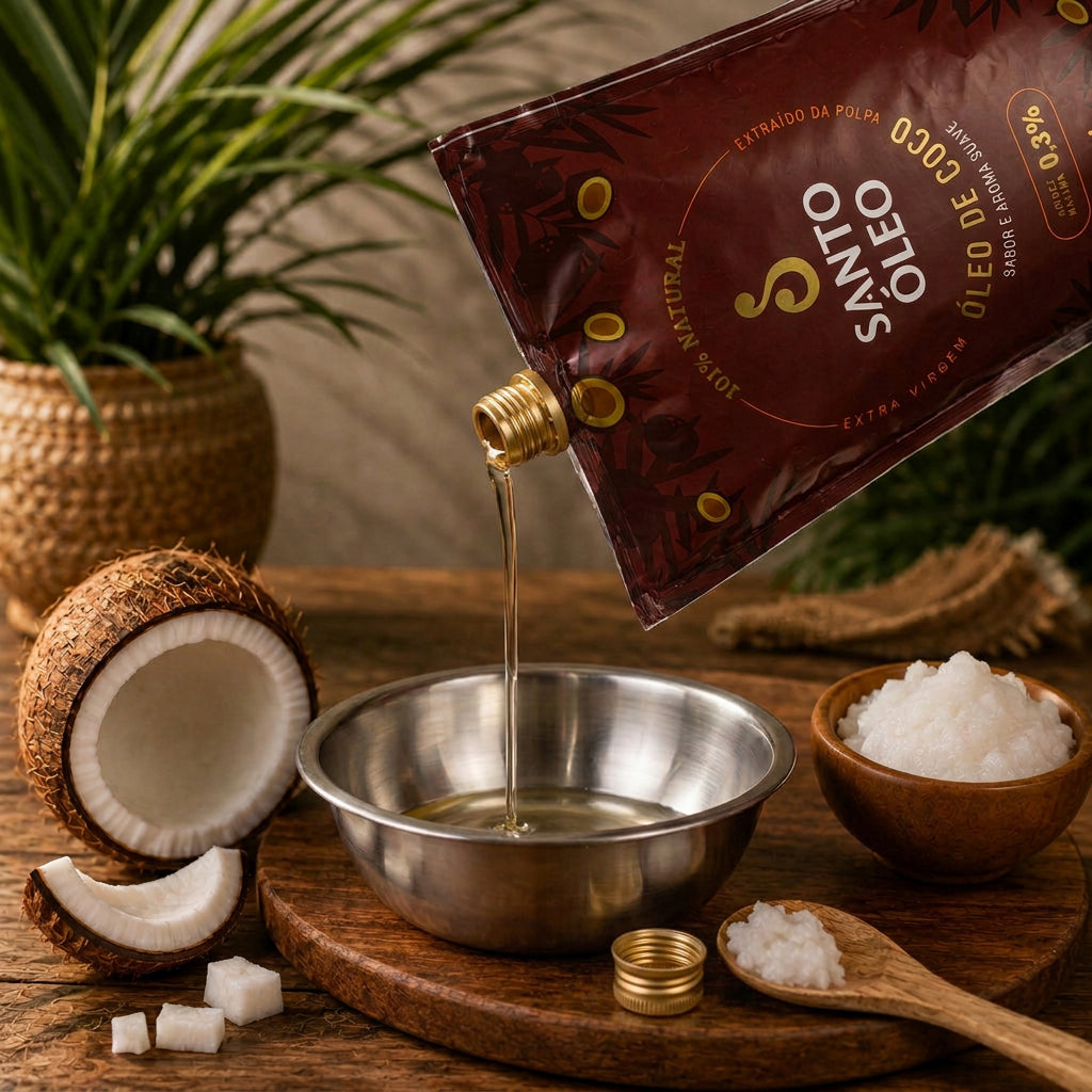 Óleo de Coco Extravirgem da Película 1L