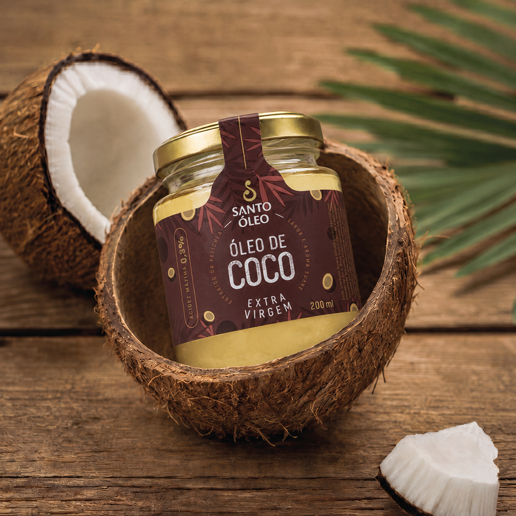 Óleo de Coco Extravirgem da Película 200ml