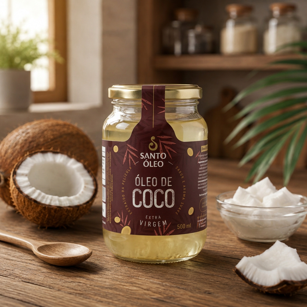 Óleo de Coco Extravirgem da Película 500ml
