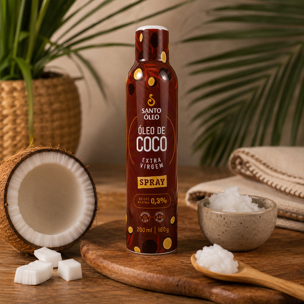 Óleo de Coco Extravirgem da Película Spray 200ml