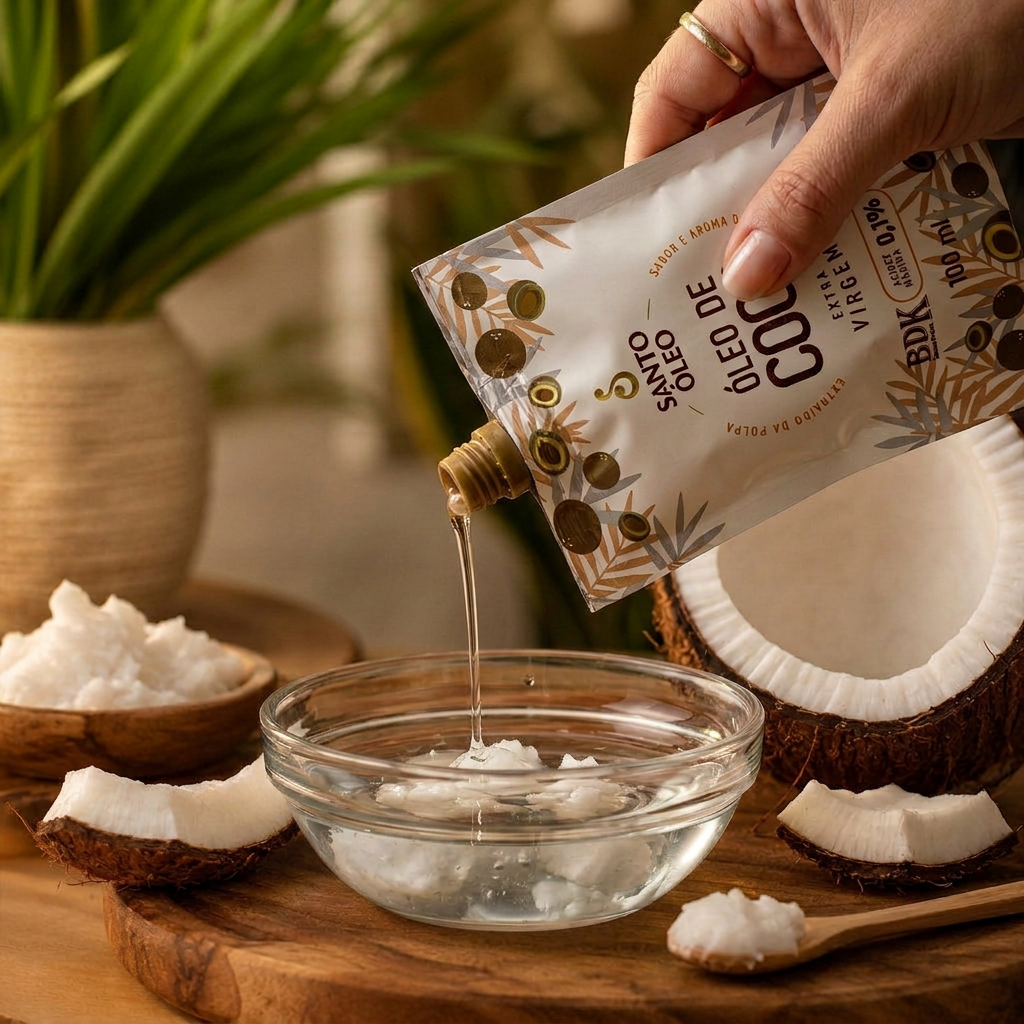 Óleo de Coco Extravirgem da Polpa 100ml