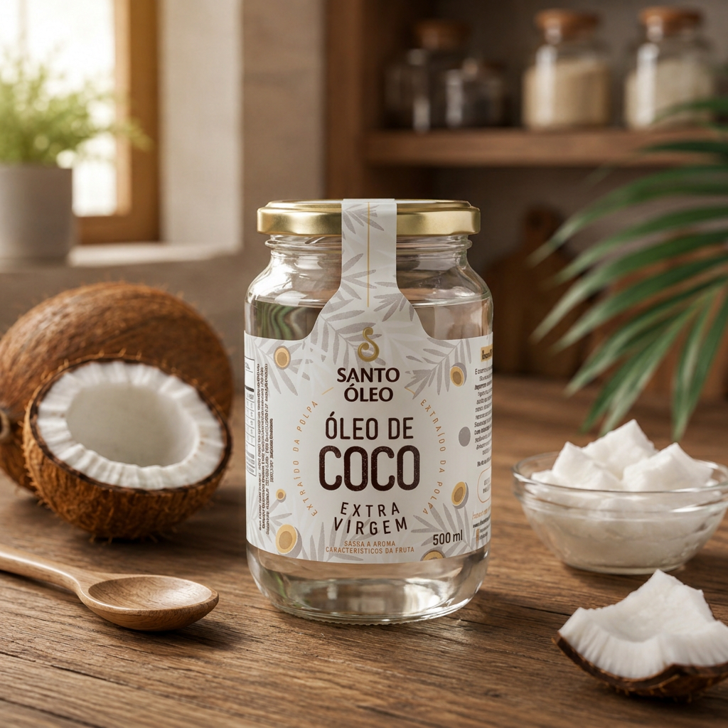 Óleo de Coco Extravirgem da Polpa 500ml