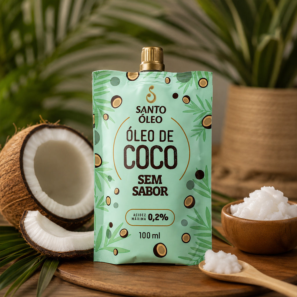 Óleo de Coco Sem Sabor 100ml