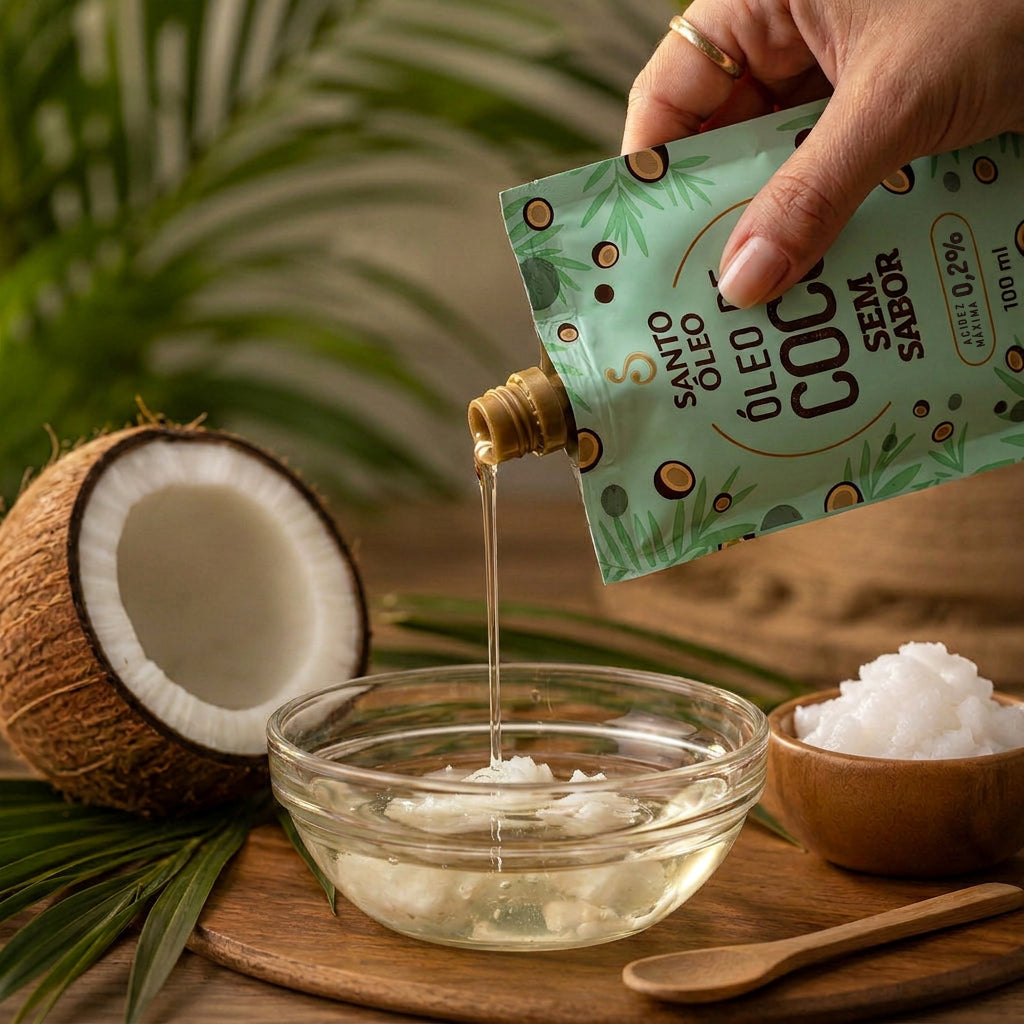 Óleo de Coco Sem Sabor 100ml