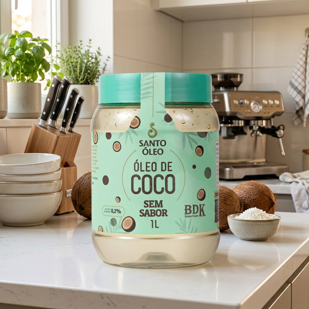 Óleo de Coco Sem Sabor 1L