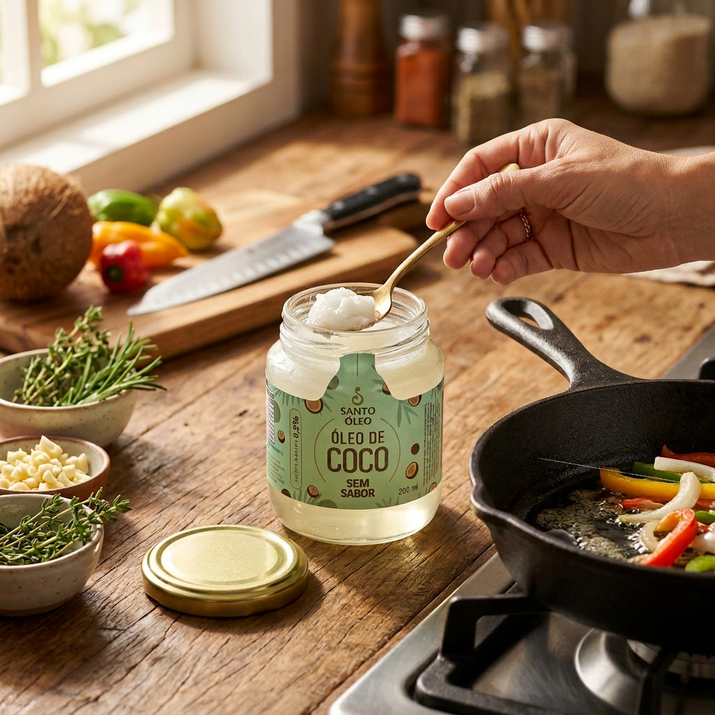 Óleo de Coco Sem Sabor 200ml