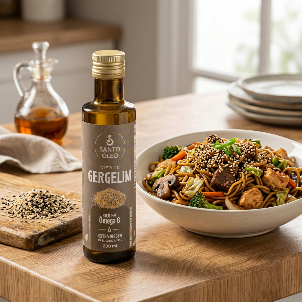 Óleo de Gergelim Extravirgem 200ml