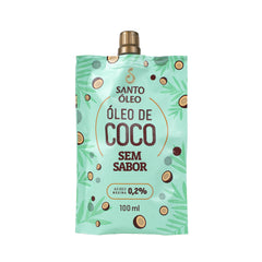 Óleo de Coco Sem Sabor 100ml | Santo Óleo