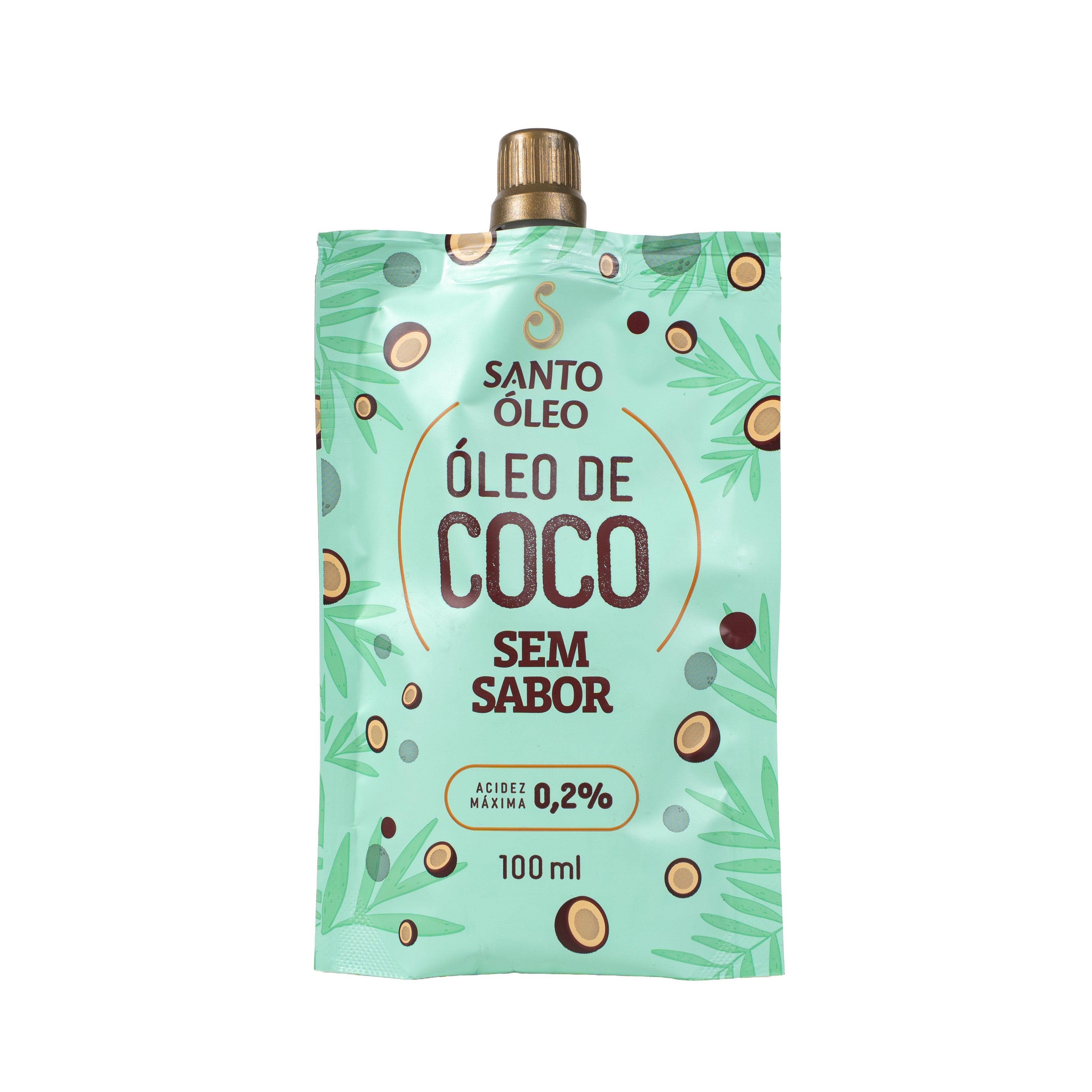 Óleo de Coco Sem Sabor 100ml | Santo Óleo
