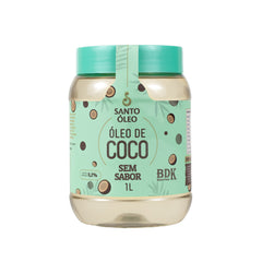 Óleo de Coco Sem Sabor 1L | Santo Óleo