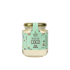 Óleo de Coco Sem Sabor 200ml | Santo Óleo