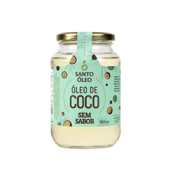 Óleo de Coco Sem Sabor 500ml | Santo Óleo