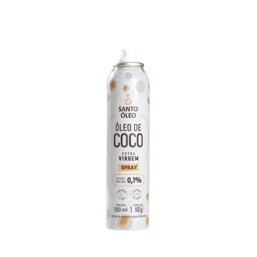 Óleo De Coco Extravirgem Da Polpa Spray 100ml | Santo Óleo