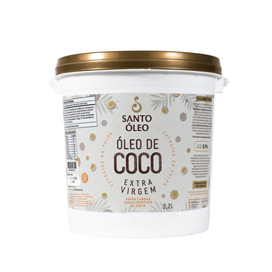 Óleo de coco Extravirgem da Polpa 3,2L Santo Óleo
