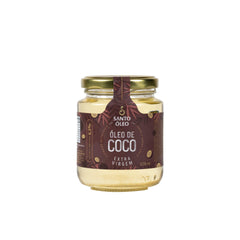Óleo de coco extravirgem da película 200ml santo óleo