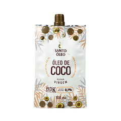 óleo de coco extravirgem 100ml santo óleo