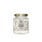 Oleo de coco extravirgem da polpa 200ml santo óleo