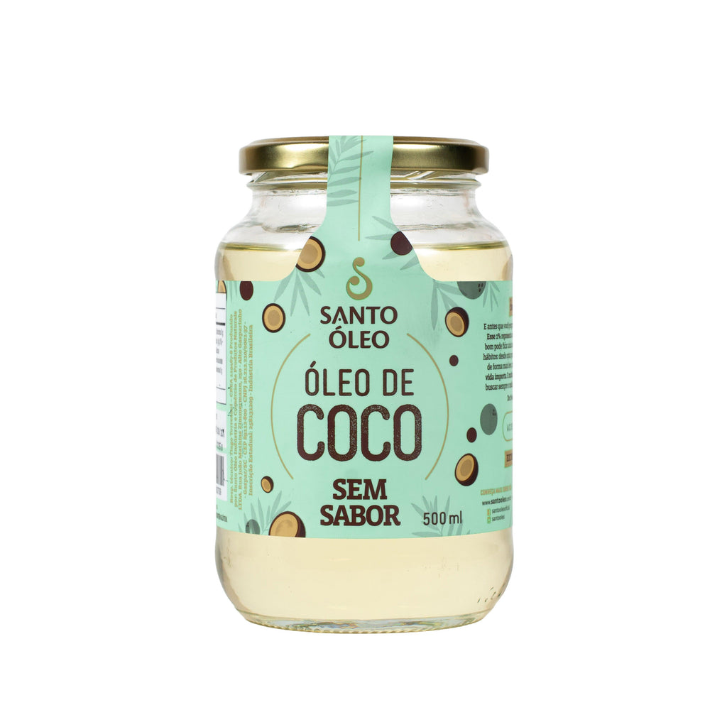 Oleo de coco sem sabor 500ml