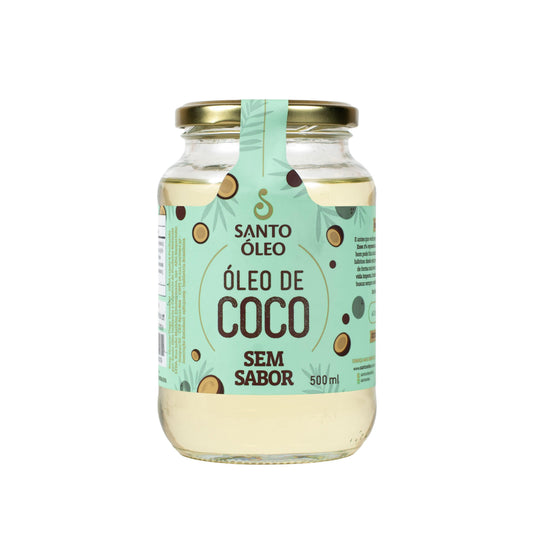 Oleo de coco sem sabor 500ml