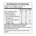 Tabela nutricional óleo de gergelim extravirgem santo óleo.