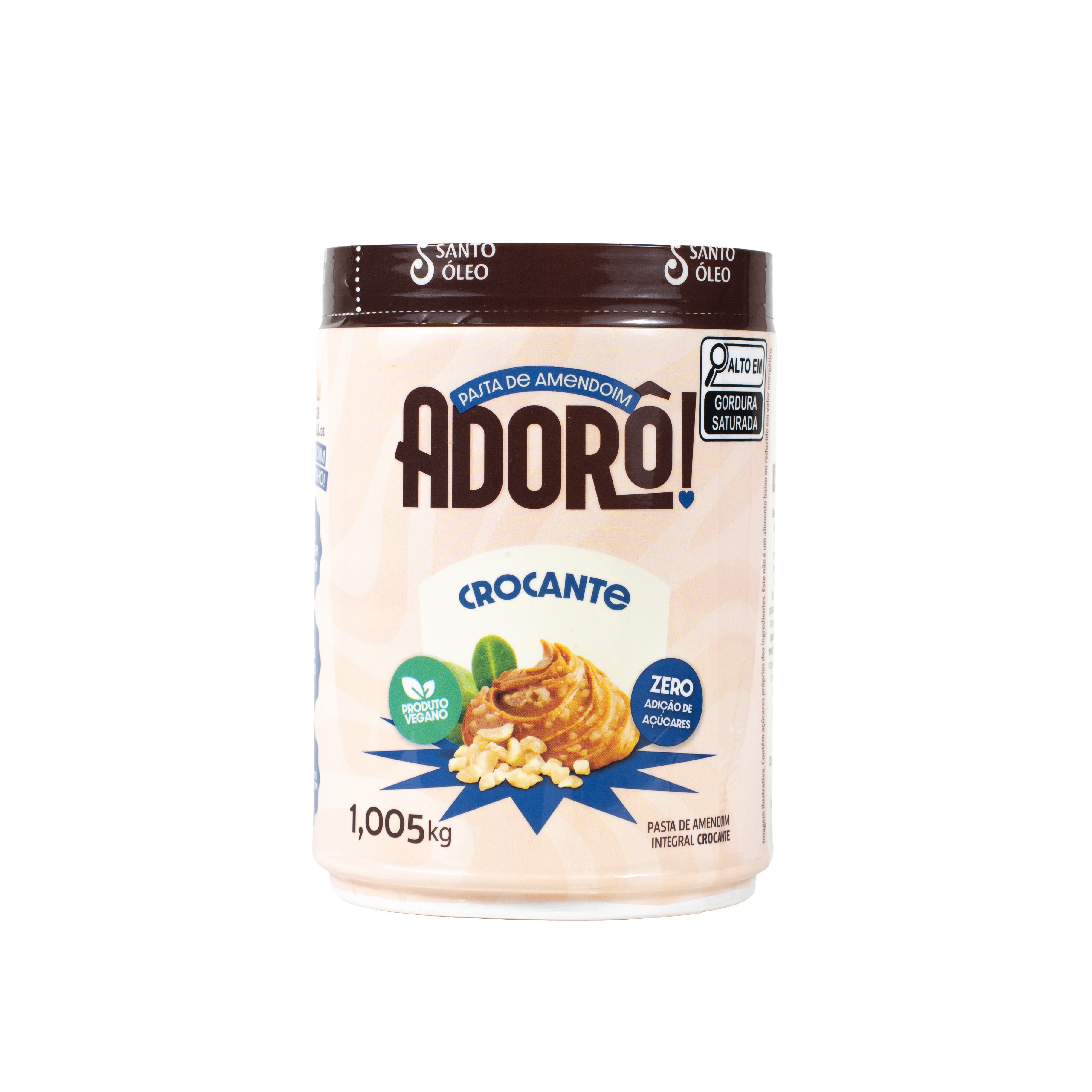 Pasta de amendoim crocante Adoro