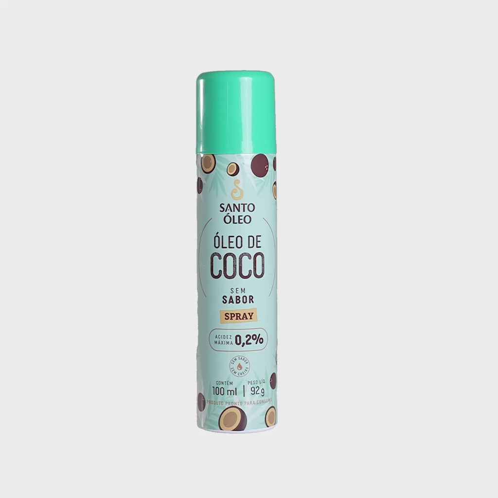 Óleo De Coco Sem Sabor Spray 100ml | Santo Óleo
