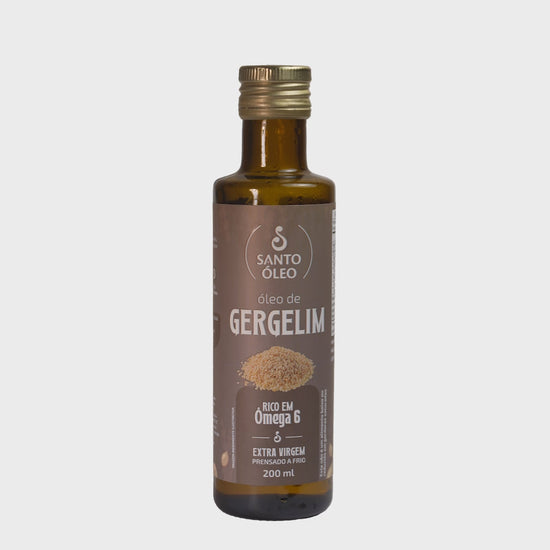 Óleo de gergelim extravirgem santo óleo.