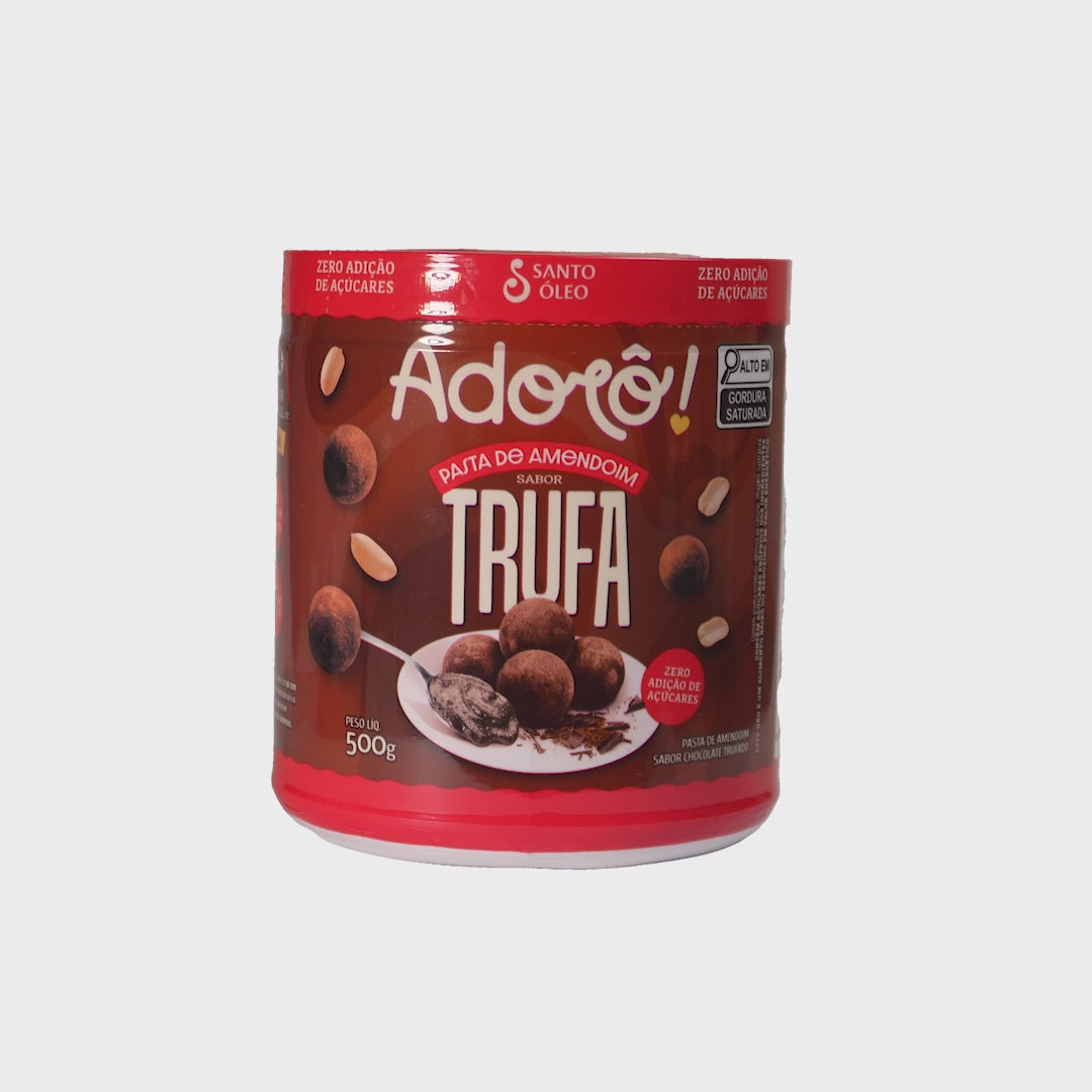 Pasta de Amendoim Sabor Trufa 500g | Adorô
