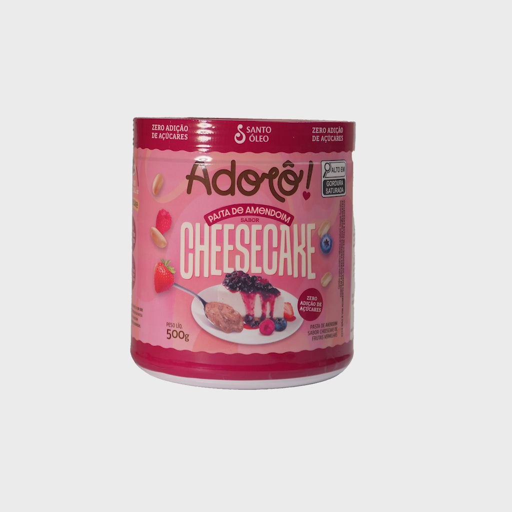 Pasta de Amendoim Sabor Cheesecake 500g | Adorô