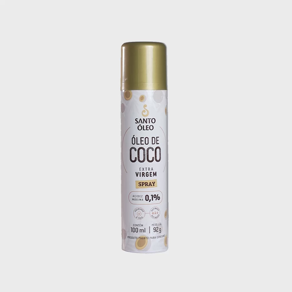 Óleo De Coco Extravirgem Da Polpa Spray 100ml | Santo Óleo