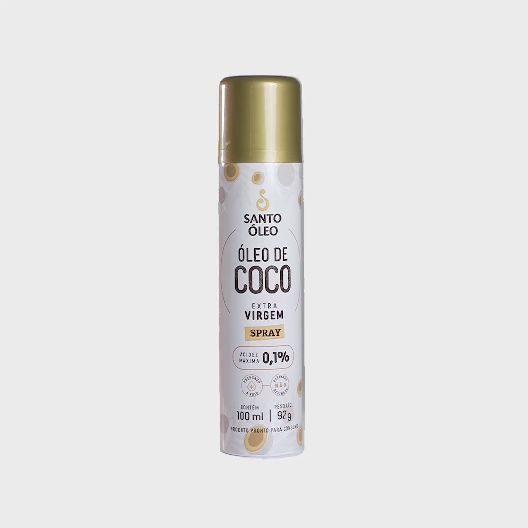 Óleo De Coco Extravirgem Da Polpa Spray 100ml | Santo Óleo