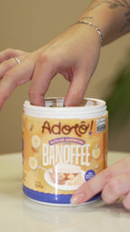 Pasta de Amendoim Sabor Banoffee 500g | Adorô
