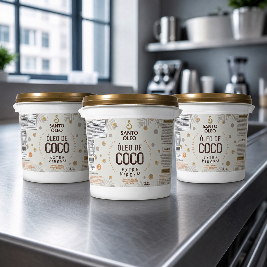 Óleo de Coco Extravirgem da Polpa 3,2l