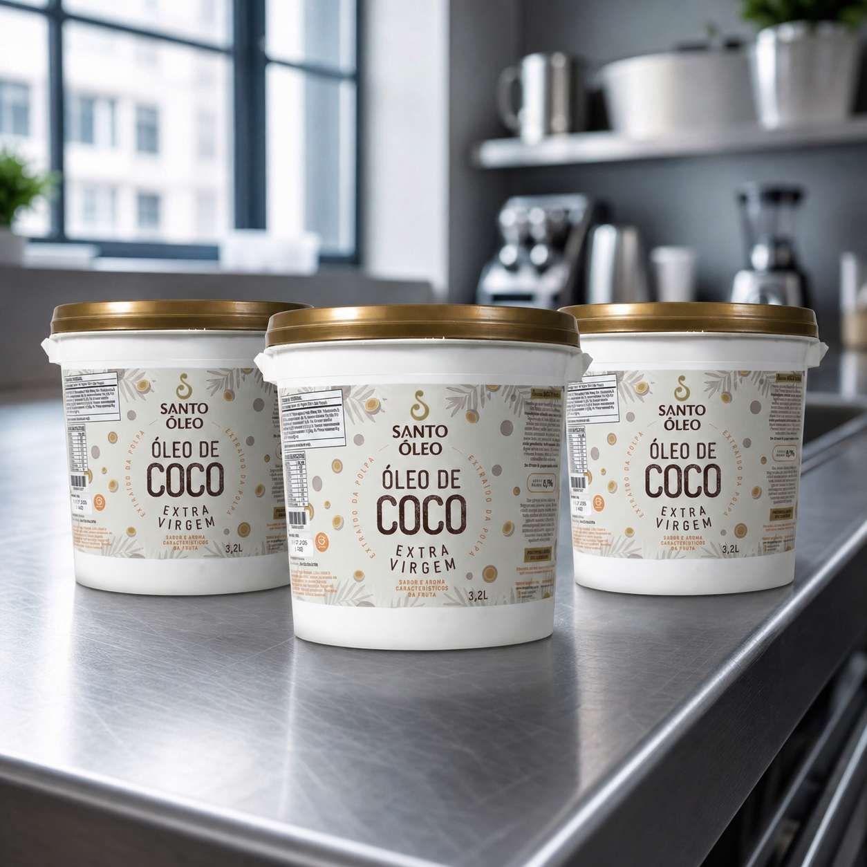 Óleo de Coco Extravirgem da Polpa 3,2l