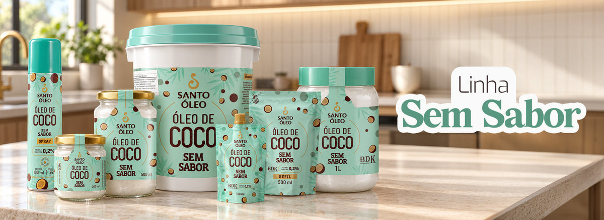 Óleo de Coco Sem Sabor